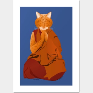 Lama Tiger Cat Posters and Art